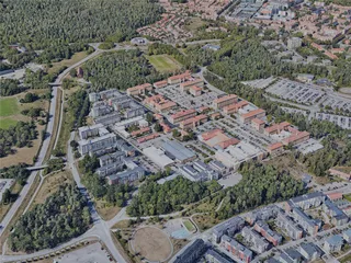 Linkoping City, Sweden (2022) 3D Model preview