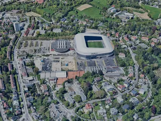Linz City, Austria (2023) 3D Model preview
