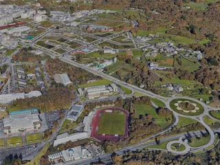 Lugo City, Spain (2023) 3D Model preview