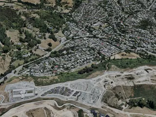 Nelson City, New Zealand (2022) 3D Model preview