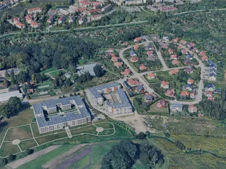 Olsztyn City, Poland (2024) 3D Model preview