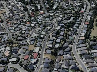 Richmond City, New Zealand (2022) 3D Model preview