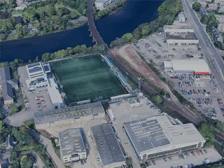 Aberdeen City, UK (2024) 3D Model preview