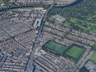 Belfast City, UK (2024) 3D Model preview