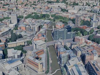 Bristol City, UK (2024) 3D Model preview