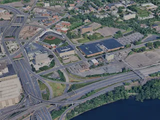 Hartford City, CT, USA (2024) 3D Model preview