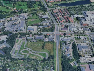 Koszalin City, Poland (2024) 3D Model preview