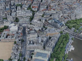 London City, UK (2024) 3D Model preview