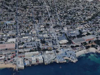 Monterey City, CA, USA (2024) 3D Model preview