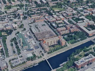 Montreal City, QC, Canada (2024) 3D Model preview