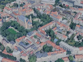 Munich City, Germany (2024) 3D Model preview