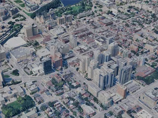 Ottawa City, ON, Canada (2024) 3D Model preview