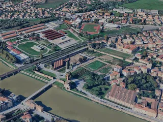Pisa City, Italy (2024) 3D Model preview