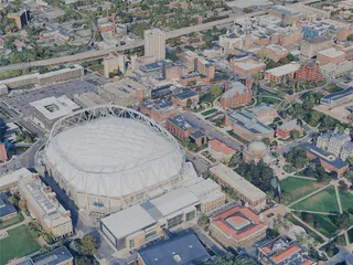 Syracuse City, NY, USA (2024) 3D Model preview