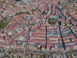 Vigo City, Spain (2023) 3D Model preview