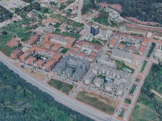 Coimbra City, Portugal (2024) 3D Model preview