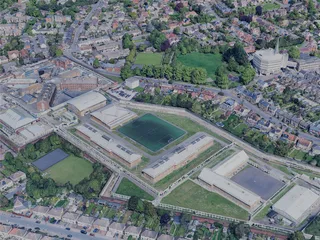 Chelmsford City, UK (2024) 3D Model preview