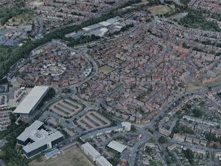 Coventry City, UK (2022) 3D Model preview