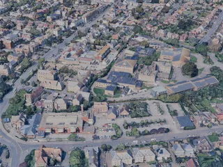 Weymouth City, UK (2024) 3D Model preview