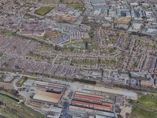 Lincoln City, UK (2023) 3D Model preview