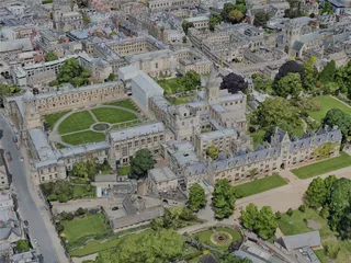 Oxford City, UK (2023) 3D Model preview