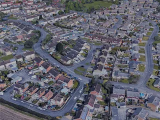 Wells City, UK (2022) 3D Model preview