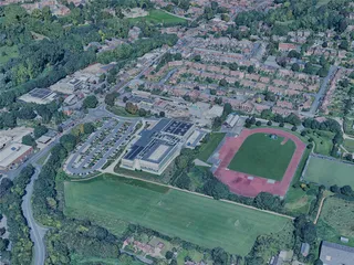 Winchester City, UK (2023) 3D Model preview