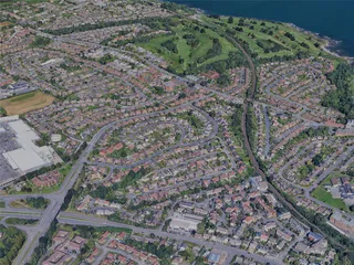 Bangor City, UK (2024) 3D Model preview