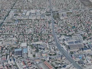 Durres City, Albania (2024) 3D Model preview