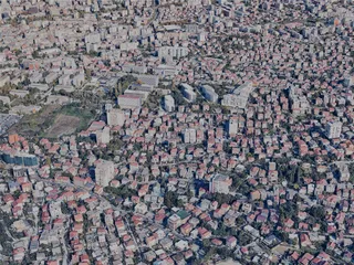 Tirane City, Albania (2024) 3D Model preview