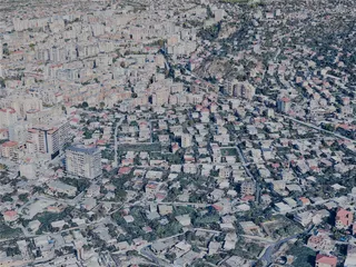 Vlore City, Albania (2024) 3D Model preview