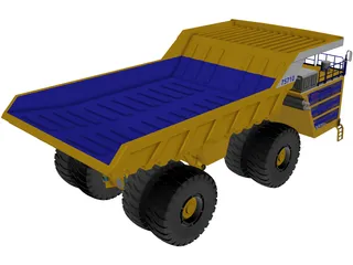 Belaz 75710 3D Model preview