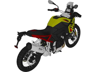 BMW F900GS (2024) 3D Model preview