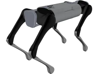 Unitree Aliengo 3D Model preview