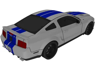 Ford Mustang Shelby GT 3D Model preview