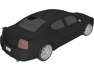 Dodge Charger SRT 8 3D Model preview