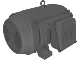 Motor 150hp 3D Model preview