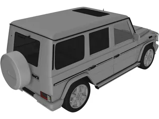 Mercedes-Benz G-class 3D Model preview