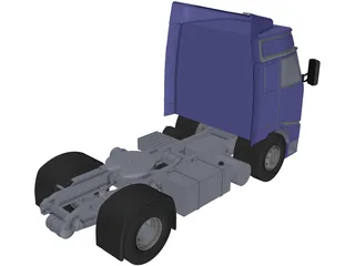 Volvo Truck 3D Model preview