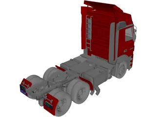Mercedes-Benz Axor 2046 3D Model preview
