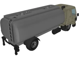 Volvo Truck 3D Model preview