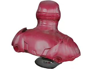 Ironman Bust 3D Model preview
