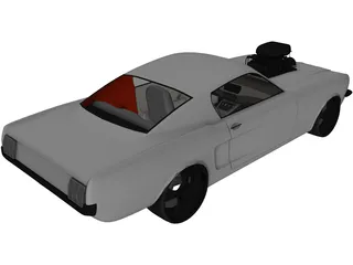 Ford Mustang (1963) [Charged] 3D Model preview