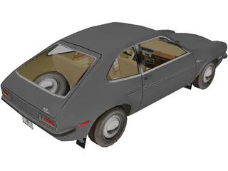 Ford Pinto 3D Model preview