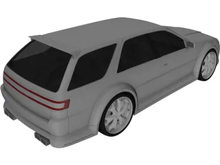 Concept Car QS 3D Model preview