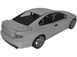 Pontiac GTO 3D Model preview