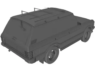 Land Rover 3D Model preview