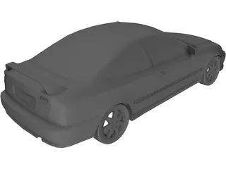 Honda Civic 3D Model preview