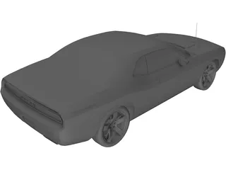 Dodge Challenger (2007) 3D Model preview