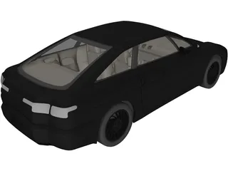 Concept Car 3D Model preview